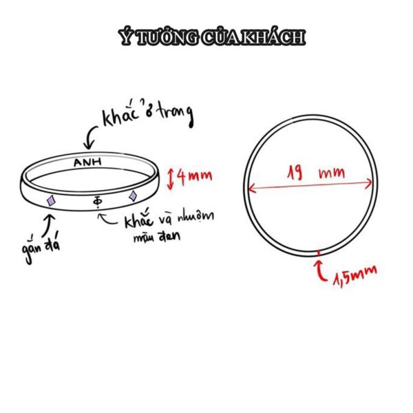Khắc Tên Lên Nhẫn – Biến Kỷ Niệm Thành Tác Phẩm Duy Nhất